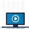 Icon representing a corporate video presentation